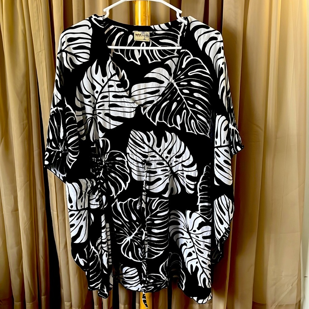 Hawaiian swimsuit cover-up. One size. Adjustable with drawstring waist. $20​